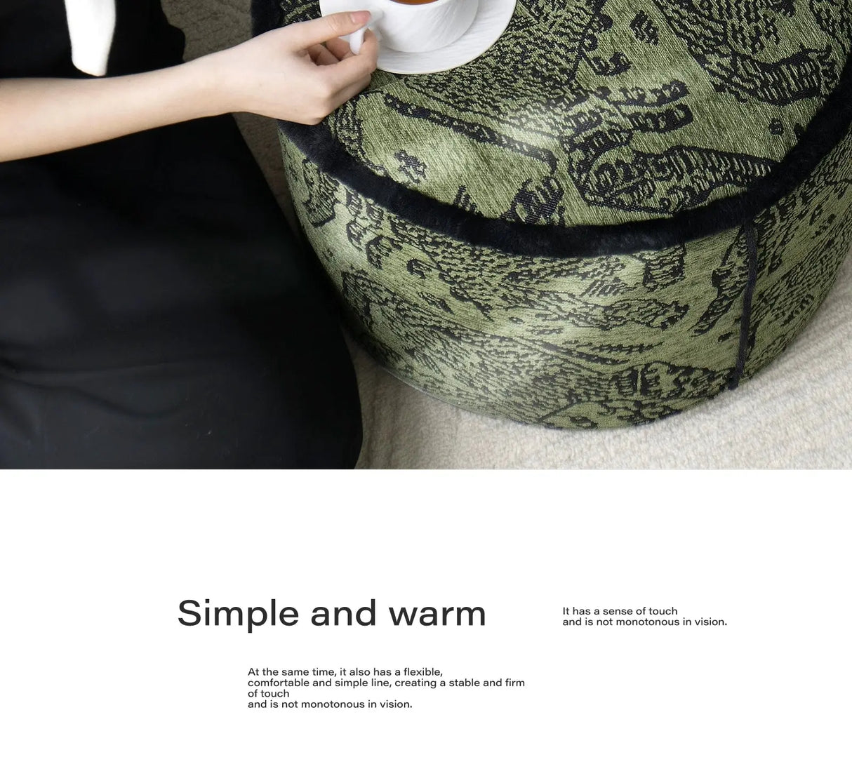 Retro Green Unique Tiger Pattern Living Room Accessible Luxury Sofa - Julia M LifeStyles