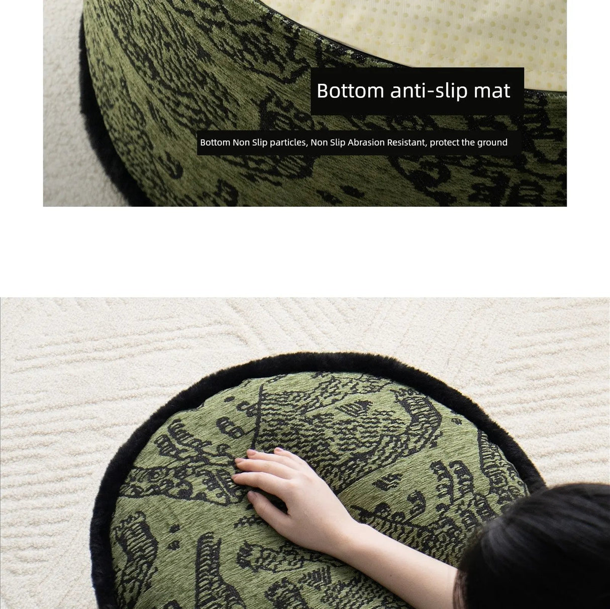 Retro Green Unique Tiger Pattern Living Room Accessible Luxury Sofa - Julia M LifeStyles