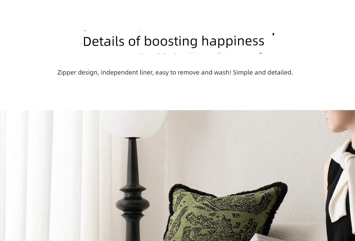 Retro Green Unique Tiger Pattern Living Room Accessible Luxury Sofa - Julia M LifeStyles