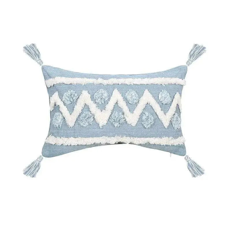 Boho Tassel Embroidered Pillow Covers - Julia M LifeStyles