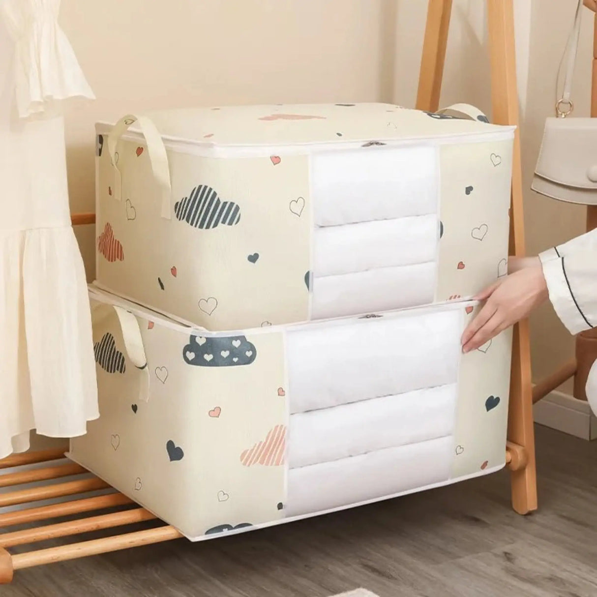 Big Capacity Dust-Proof Quilt and Bedding Storage Bag - Julia M LifeStyles