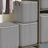 Quilt Storage Box Dustproof Organizers Non - Woven Wardrobe Space Saving Bag House - Moving Bedding Box Travel Storage Organization - Julia M LifeStyles