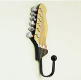 Retro 1 Pcs Guitar Heads Hooks Music Home Resin Clothes Hat Hanger Movie Wall Mounted Hook for Home Decoration - Julia M LifeStyles
