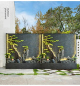 Double-Sided Rockery Water Curtain Wall for Fengshui Home Decor - Julia M LifeStyles