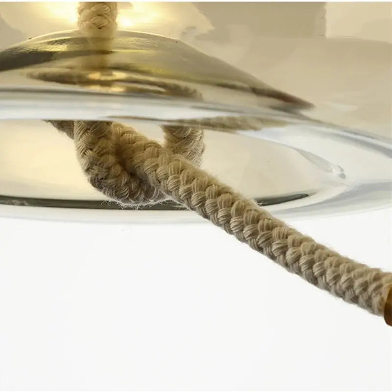 Scandinavian Pendant Light Brokis Glass Lamp Shade Bedside Nordic Luminaria Deco Bedroom Kitchen BROKIS Knot Pendant Lights - Julia M LifeStyles