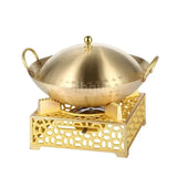 Single Person Eco-Friendly Copper Hotpot with Solid Alcohol Furnace - Julia M LifeStyles