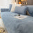 Modern Solid Colour Plush Anti-Slip Sofa Cover - Julia M LifeStyles