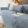 Modern Solid Colour Plush Anti-Slip Sofa Cover - Julia M LifeStyles