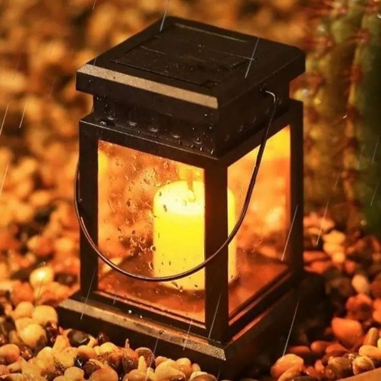 Solar-Powered LED Hanging Candle Light - European Style - Julia M LifeStyles