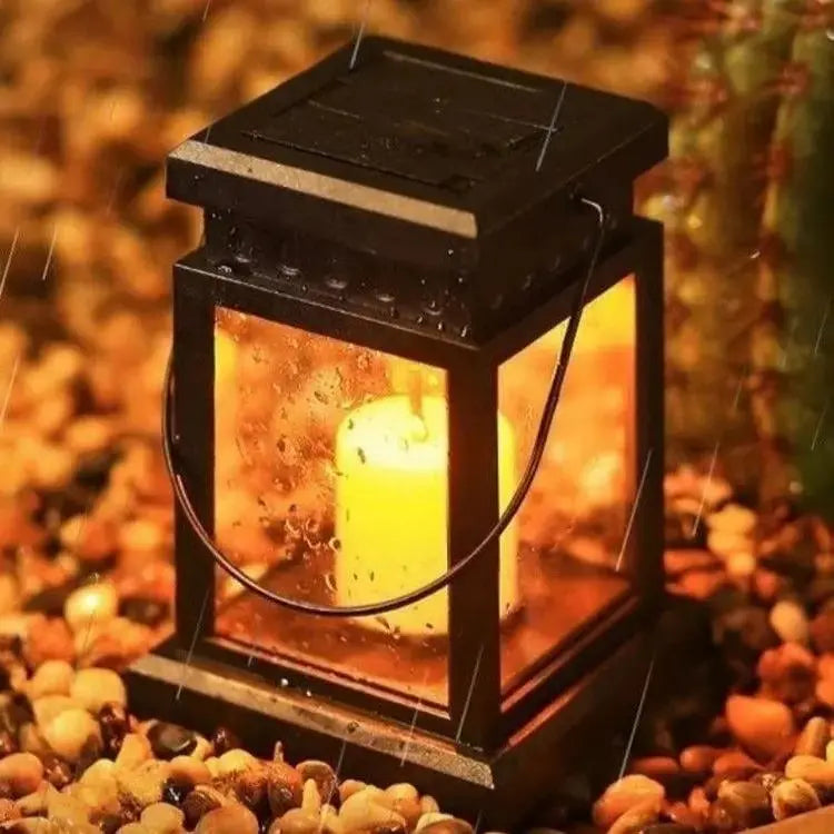 Solar-Powered LED Hanging Candle Light - European Style - Julia M LifeStyles