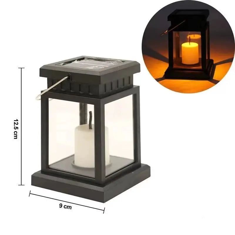Solar-Powered LED Hanging Candle Light - European Style - Julia M LifeStyles