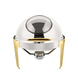 Flip-Top Stainless Steel Food Warmer - Julia M LifeStyles