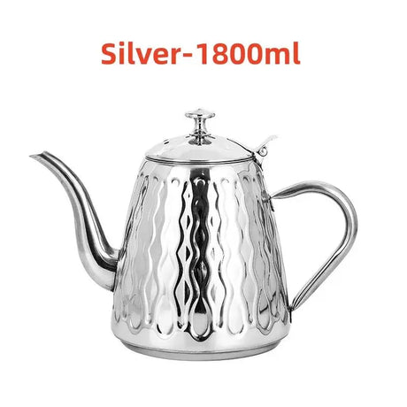 1.8L Premium Stainless Steel Kettle with Filter for Induction Cooking - Julia M LifeStyles