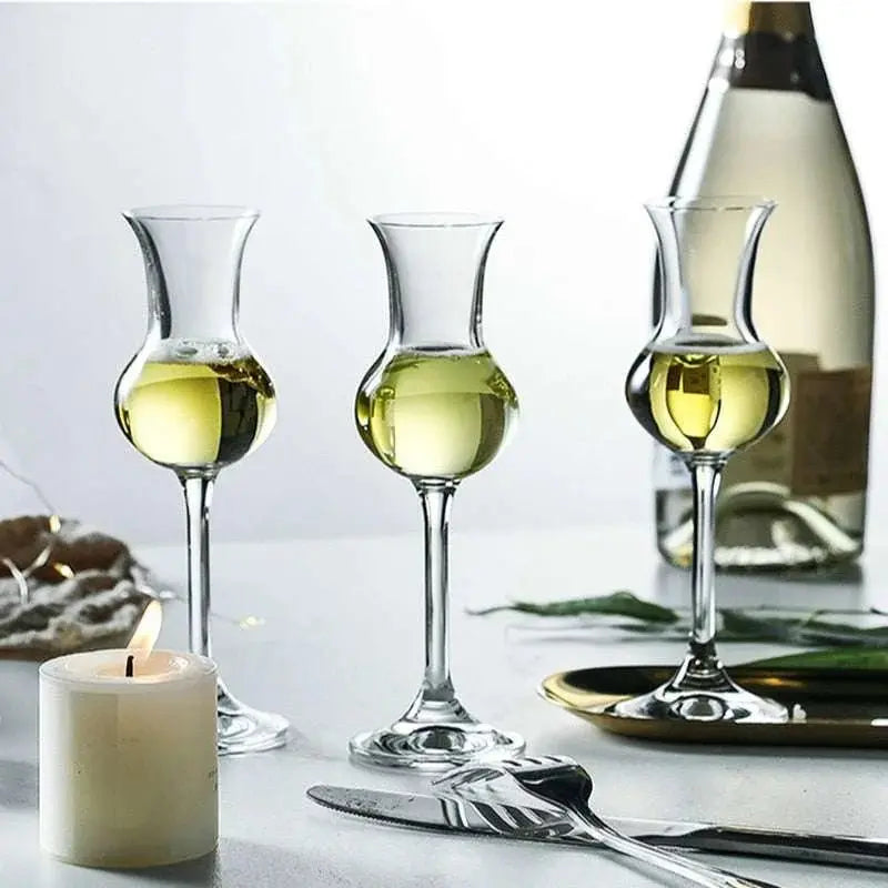 Italian Tulip Crystal Whisky Glass - Julia M LifeStyles