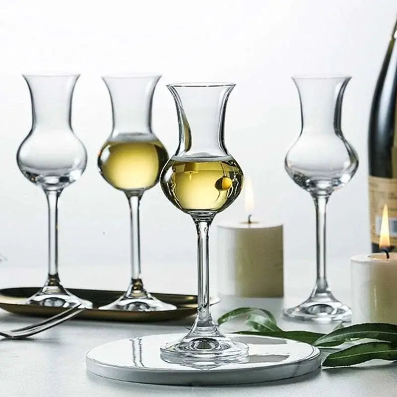 Italian Tulip Crystal Whisky Glass - Julia M LifeStyles