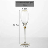 Royal Style Goblet Wine Glass Set - Julia M LifeStyles