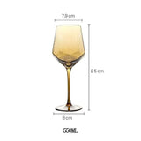 Luxury Hexagonal Crystal Glass Set - Julia M LifeStyles