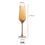 Luxury Hexagonal Crystal Glass Set - Julia M LifeStyles