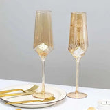 Luxury Hexagonal Crystal Glass Set - Julia M LifeStyles
