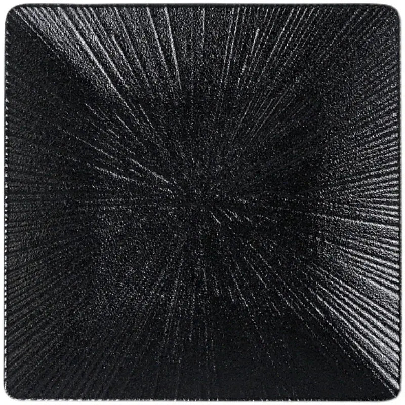 Thickened Melamine Square Dinner Plate Western Food Plate Imitation Porcelain Dishes Hot Pot Plates Kitchen Tableware - Julia M LifeStyles