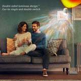 Julia M Lifestyles Double-Sided Sunset Light Projection Floor Lamp - Julia M LifeStyles