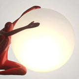 Scandinavian Abstract Figure Table Lamp - Julia M LifeStyles