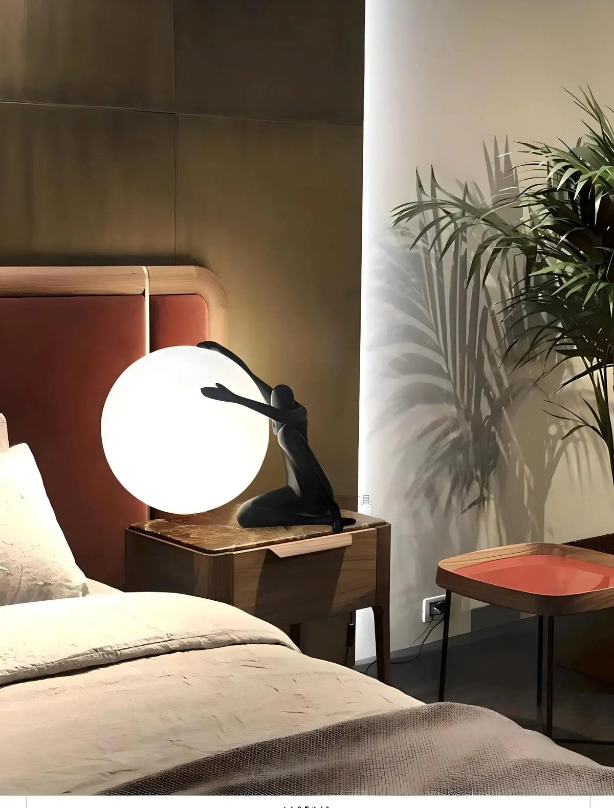 Scandinavian Abstract Figure Table Lamp - Julia M LifeStyles