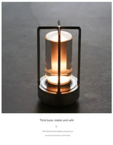 Industrial LED USB Charging Table Lamp - Julia M LifeStyles