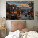 Cartoon-Style Cotton Bedside Tapestry for Dormitory Decor - Julia M LifeStyles