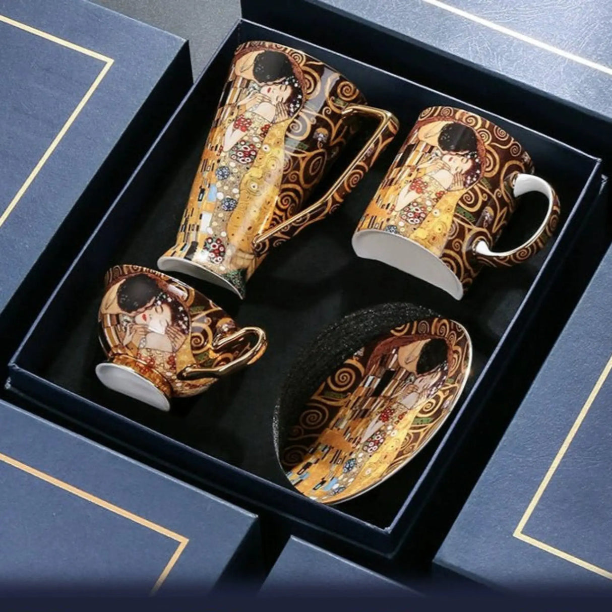 Luxury Bone China Coffee Cup & Saucer Gift Set - Julia M LifeStyles