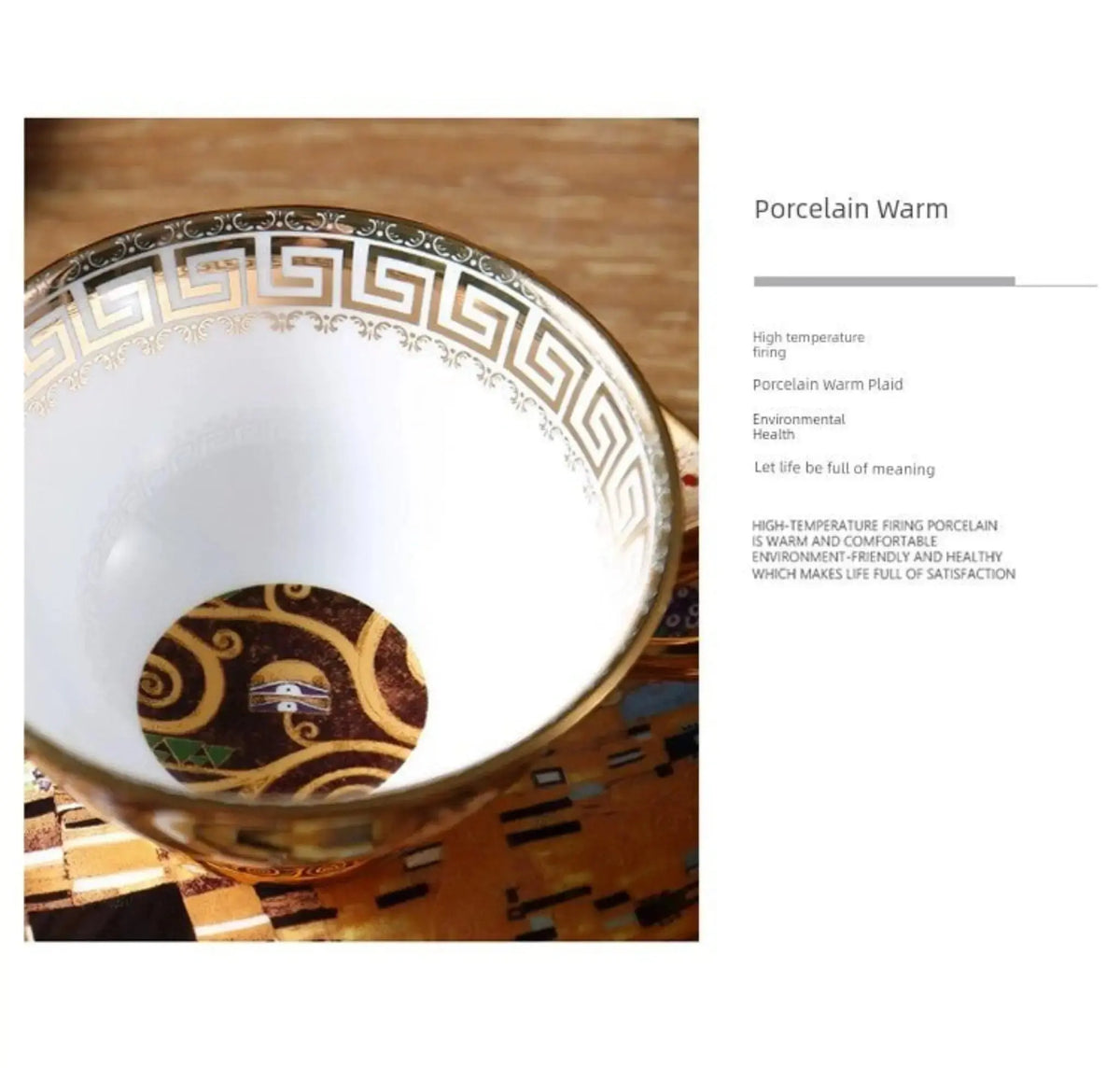 Luxury Bone China Coffee Cup & Saucer Gift Set - Julia M LifeStyles