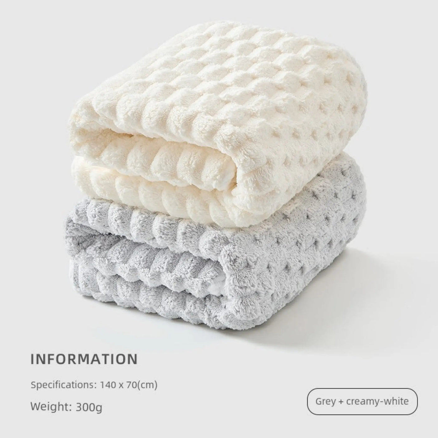 Cotton Towel Set with Hair-Drying Cap - Julia M LifeStyles