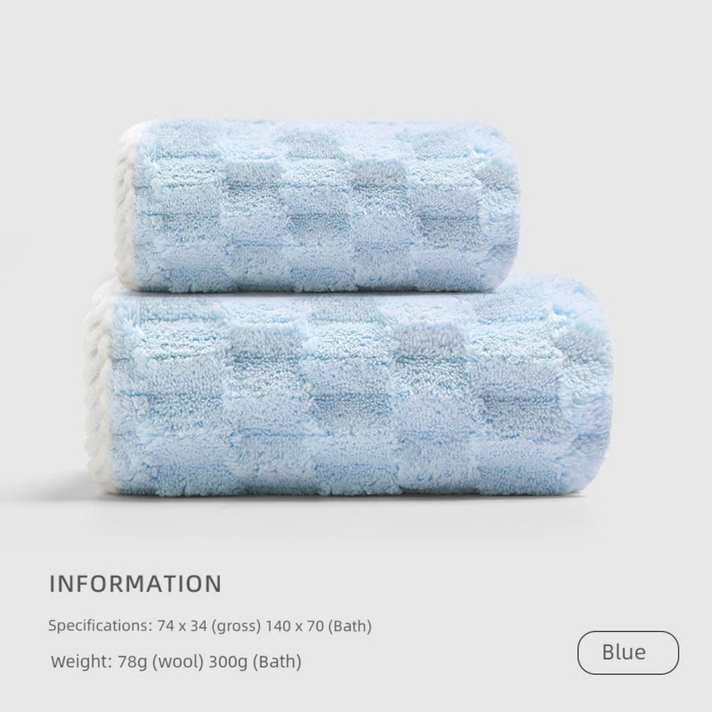 Cotton Towel Set with Hair-Drying Cap - Julia M LifeStyles