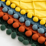 Retro Ear Pillow Living Room Sofa Solid Color Tassel Cushion Without Core Bed Big Pillow Waist Back Office Chair - Julia M LifeStyles