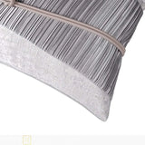 Minimalist Gray Patchwork Waist Pillow - Julia M LifeStyles