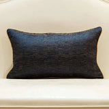 Blue Gold Jacquard Cushion Cover - Julia M LifeStyles
