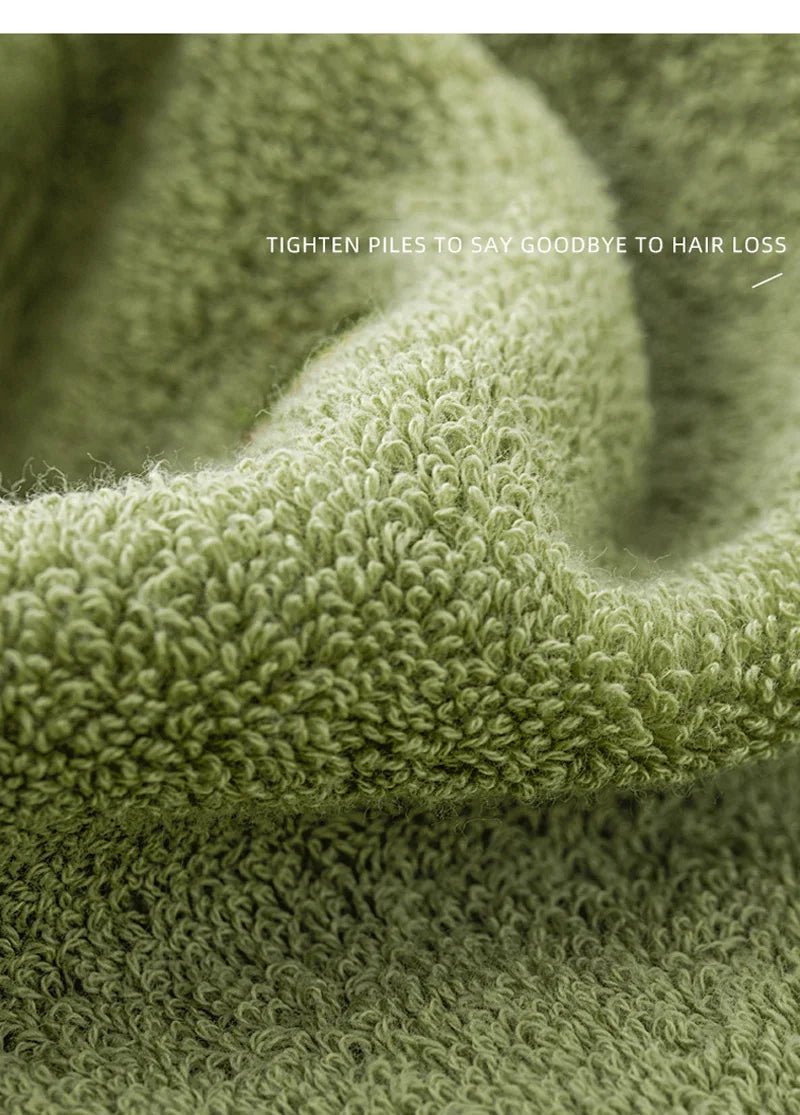 Women Bath Bathroom Embroidered Avocado Cotton Towel Face Towel Adult Soft Absorbent - Julia M LifeStyles