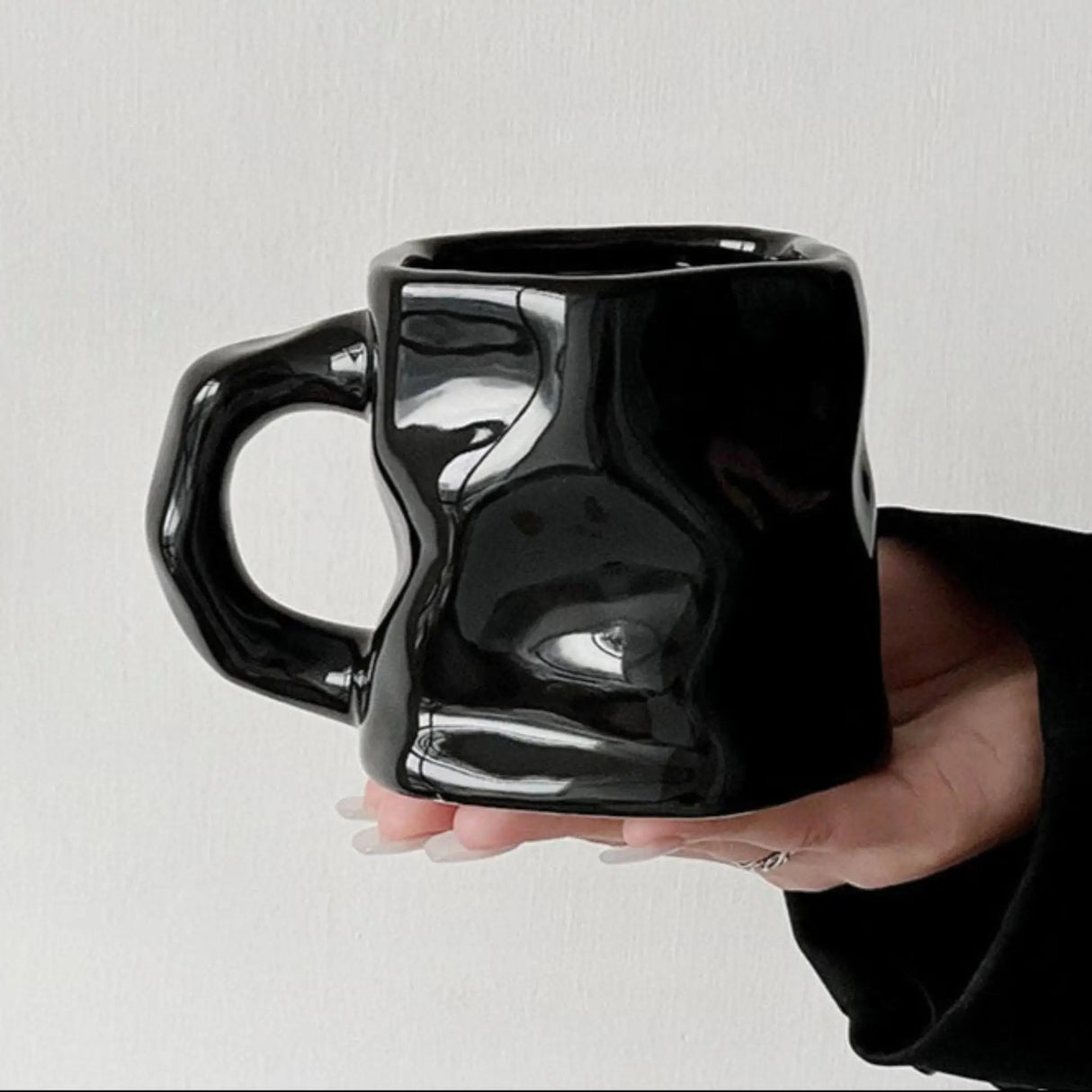 Twist Design Ceramic Couple Mugs - Perfect for Coffee Lovers - Julia M LifeStyles