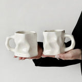 Twist Design Ceramic Couple Mugs - Perfect for Coffee Lovers - Julia M LifeStyles