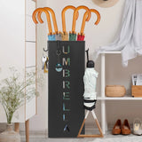 Modern Metal Freestanding Umbrella Stand - Square Mesh Design - Julia M LifeStyles