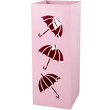 Modern Metal Freestanding Umbrella Stand - Square Mesh Design - Julia M LifeStyles