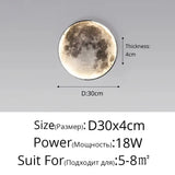 Nordic Moon Wall Lamp - Julia M LifeStyles