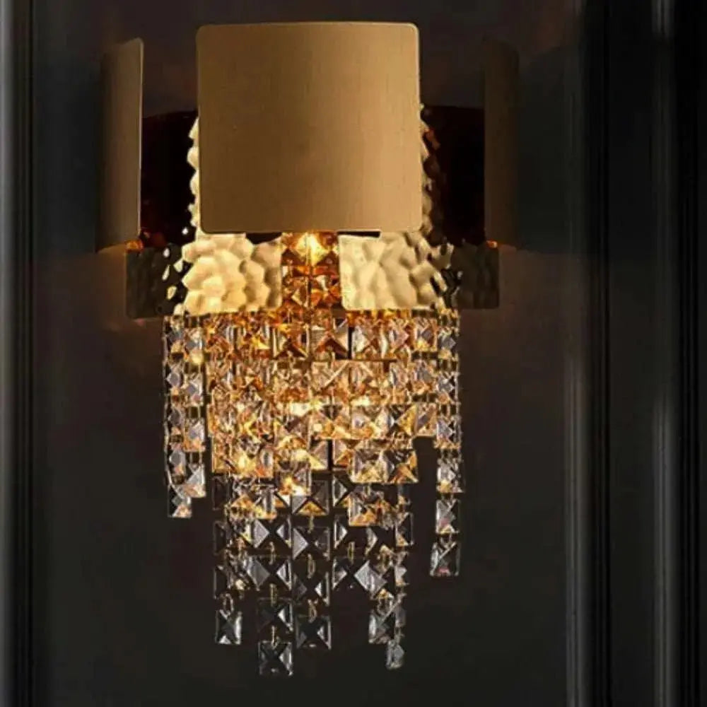 Crystal Glow Wall Lamp - Julia M LifeStyles