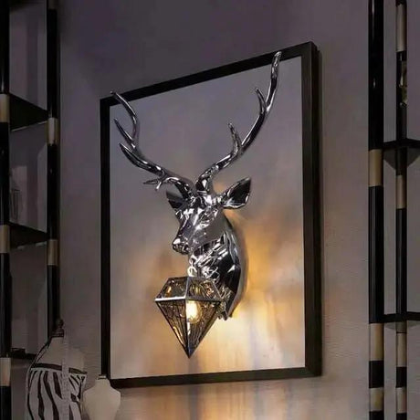 Modern Antler Wall Lamp