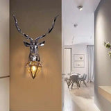 Modern Antler Wall Lamp - Julia M LifeStyles