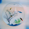 Wall-Mounted Fish Tank Vase - Creative Living Room Décor - Julia M LifeStyles
