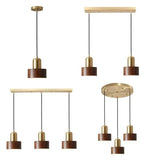 Modern Retro Walnut Wood Lamps - Julia M LifeStyles