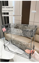 Bathroom Organizer Shelf Home Kitchen Acryl Storage Rack Large Capacity Skincare Cosmetic Liptick Shampoo Desktop Holder - Julia M LifeStyles