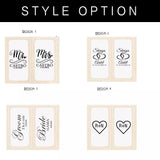 Personalised Mr. and Mrs. Elegant Wedding Toasting Flutes Set - Julia M LifeStyles