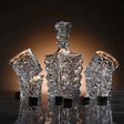 Exquisite 7-Piece Crystal Glass Wine Decanter Set - Julia M LifeStyles